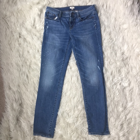 J. Crew Denim - J. Crew Paint Splatter Skinny Jeans